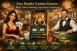 Read more about the article Live Dealer Casino Games: Real-Time Gaming Experience Explained